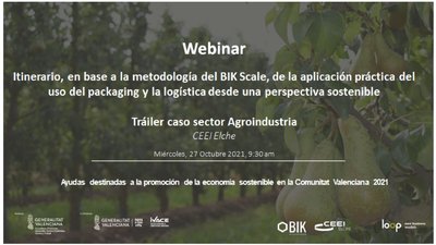 Webinar: Aplicaci�n pr�ctica del uso del packaging y la log�stica desde una perspectiva sostenible