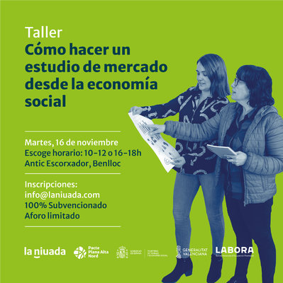 Taller: C�mo hacer un estudio de mercado desde la econom�a social