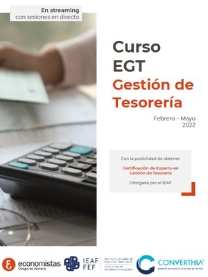 Curso EGT.  Gesti�n de Tesorer�a