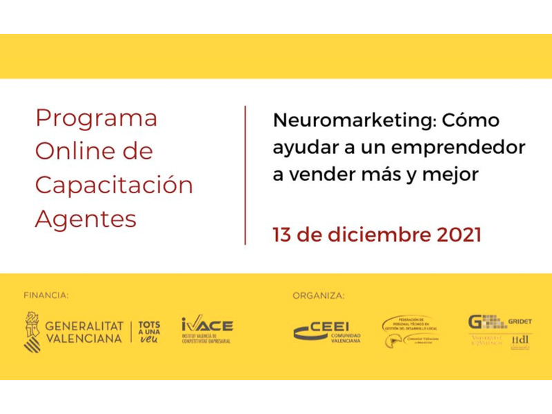 Presentaci�n Webinar Neuromarketing: C�mo ayudar a un emprendedor a vender m�s y mejor