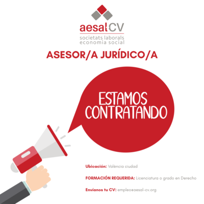 Estamos contratando Asesor/a jur�dico/a