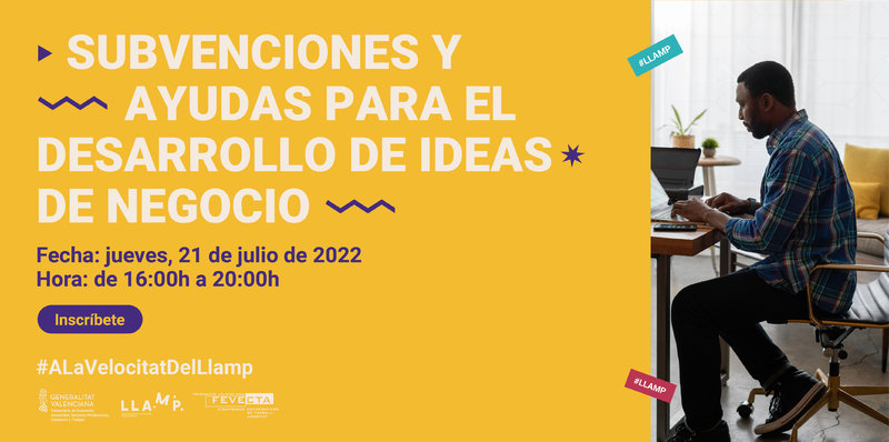 Curso Llamp AMES y Aceleración 3i: Ayudas y subvenciones para el desarrollo de ideas de negocio