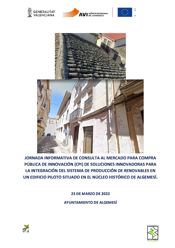 Jornada informativa de consulta al mercado para compra p�blica de innovaci�n