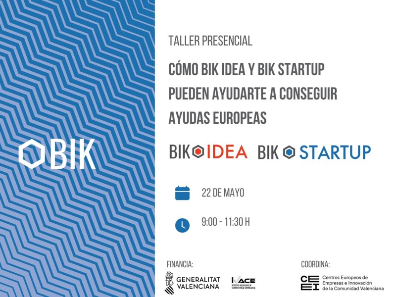 Presentaci�n C�mo BIK Idea y BIK Startup pueden ayudarte a conseguir ayudas europeas