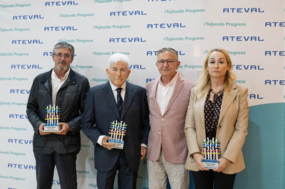 La II edici�n de los Premios ATEVAL reconocen la labor de Textiles Mora y Casa Mediterr�nea en el progreso del Textil Valenciano