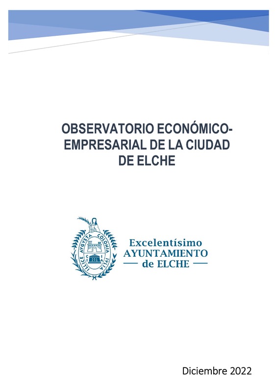 Observatorio Econ�mico-Empresarial de la ciudad de Elche