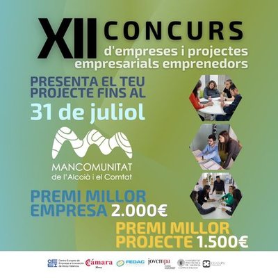 Concurso de empresas y proyectos empresariales emprendedores de la Mancomunidad de l'Alcoi� i el Comtat