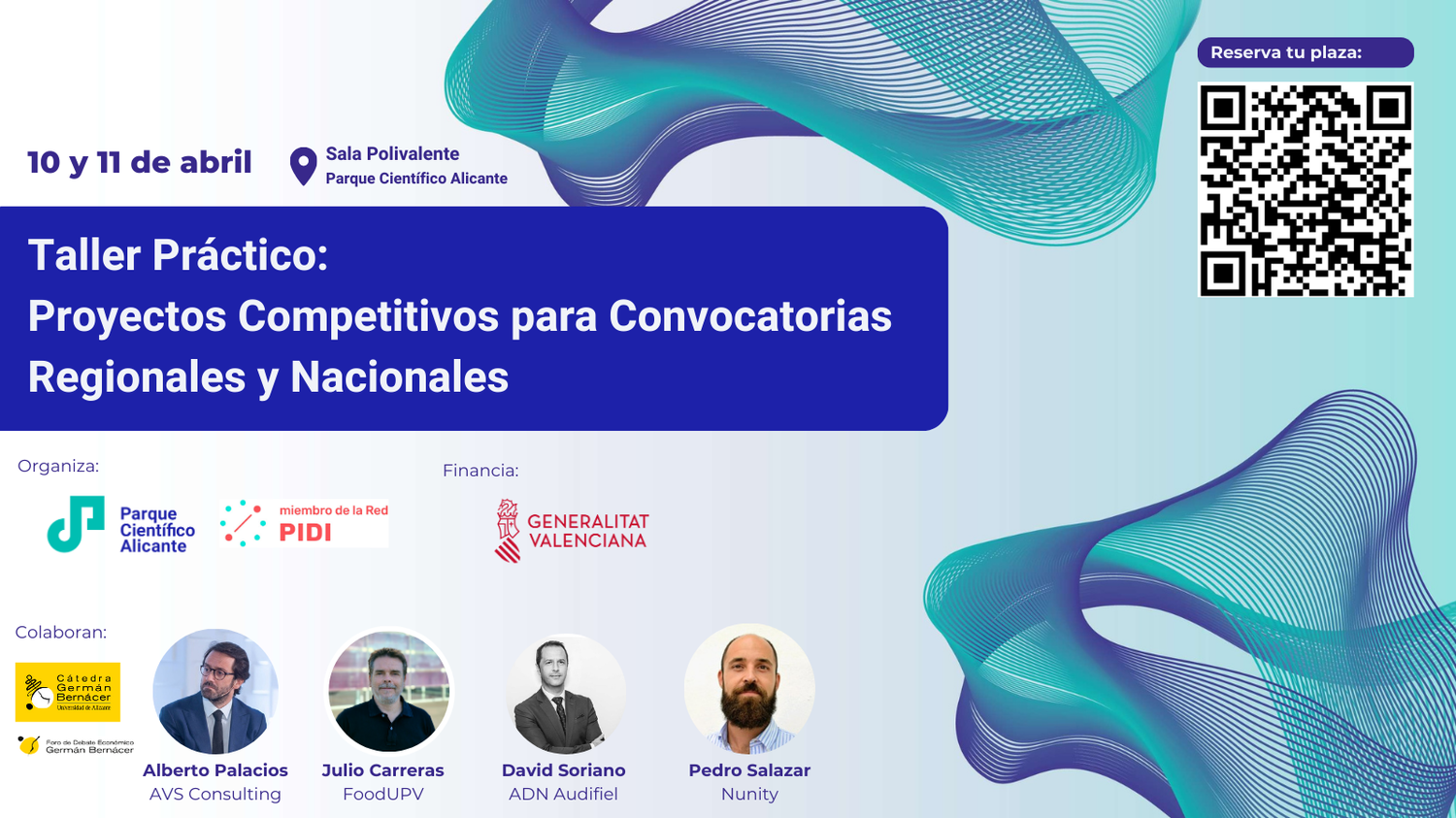 Taller pr�ctico: Proyectos Competitivos para Convocatorias Regionales y Nacionales