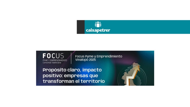 Presentaci�n "Caixapetrer: proyectos transformadores del territorio" (Portada)