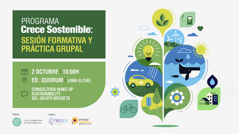 Programa "Crece Sostenible": sesi�n formativa y pr�ctica grupal