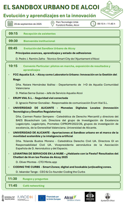El Sandbox Urbano de Alcoi: evoluci�n y aprendizajes en la innovaci�n