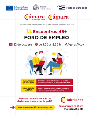 Encuentro 45+: Foro de empleo