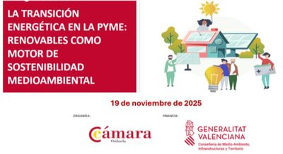 Jornada: " La transici�n energ�tica en la PYME: Renovables como motor de sostenibilidad medioambiental"