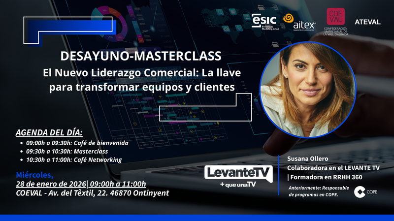 Desayuno de trabajo: El nuevo liderazgo comercial: La llave para transformar equipos y clientes