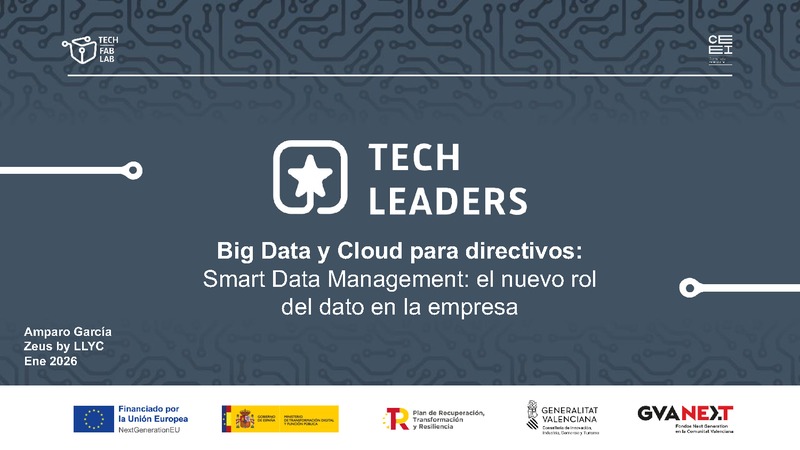 Smart Data Management: el nuevo rol del dato en la empresa
