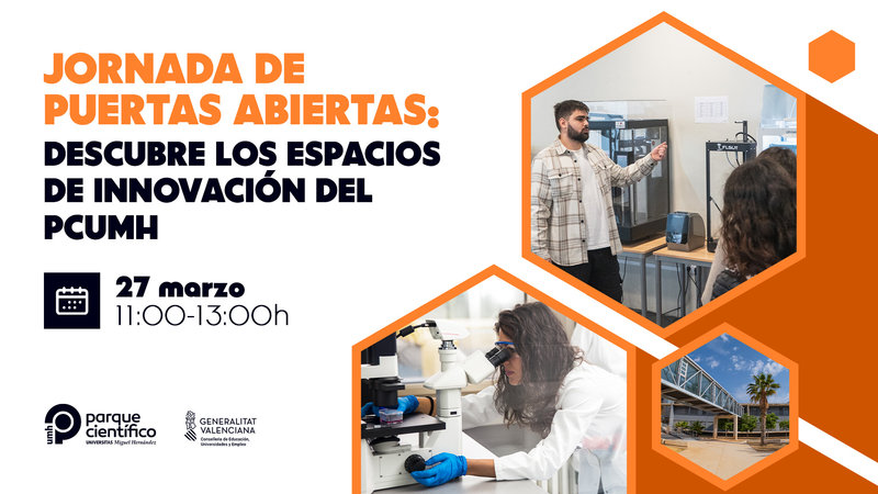 Jornada de puertas abiertas 2026: descubre los espacios de innovaci�n del PCUMH