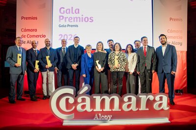 Jorge Vaquer, C�ndido Mir�, Restaurant Sant Francesc 52, Librer�a Llorens y Jover Valls, premios C�mara de Comercio de Alcoy-2026