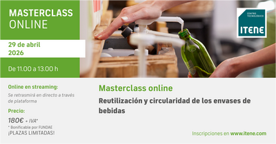 Curso online � Masterclass Reutilizaci�n y circularidad de los envases de bebidas � 29 de abril 2026