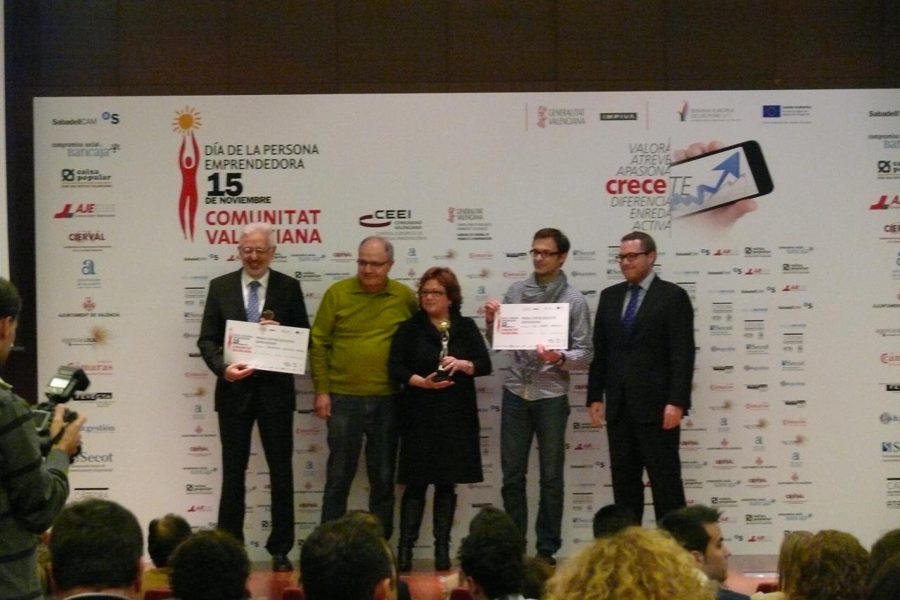 Premio a Entidad emprendedora "Focus Business CV 2014"