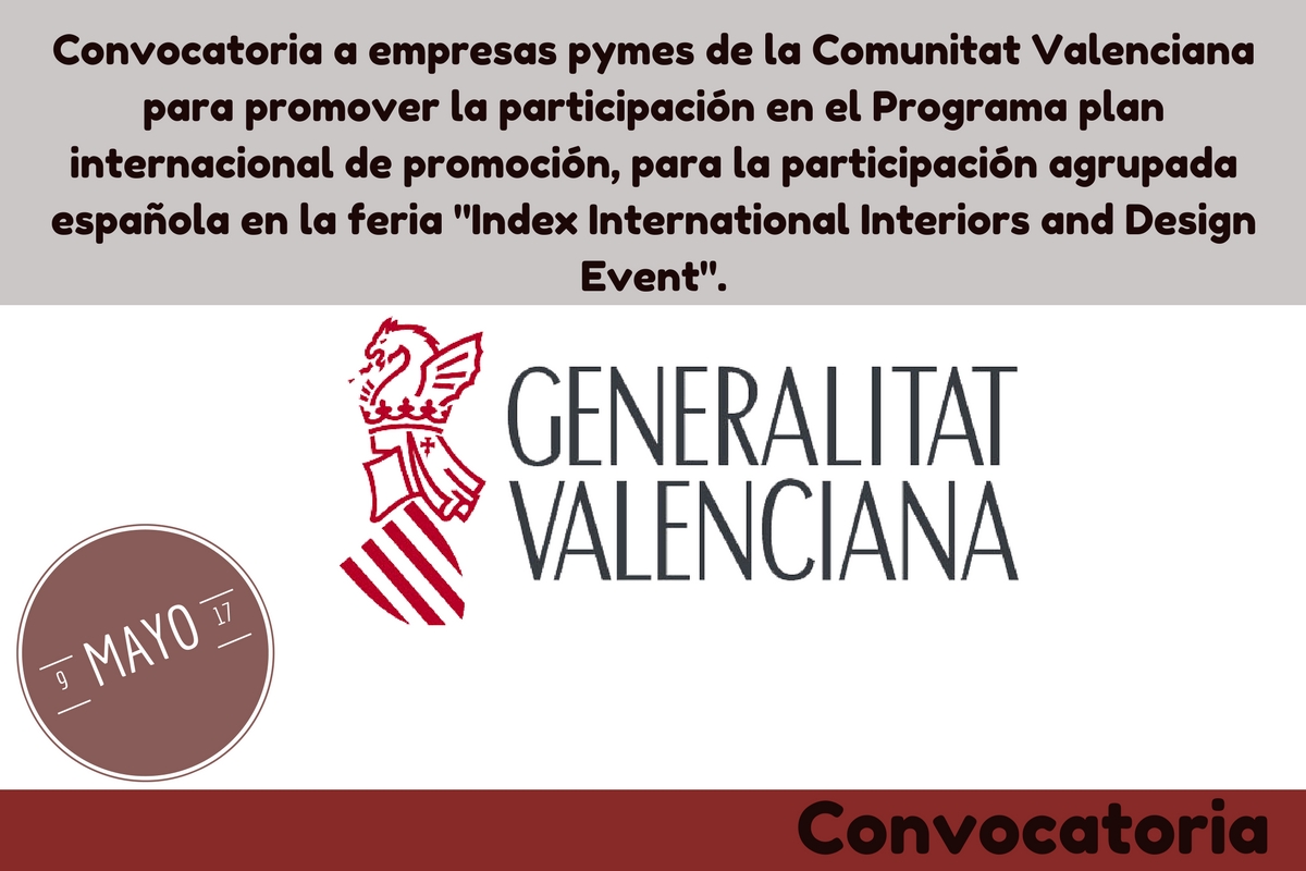 Participaci�n agrupada espa�ola en la feria Index International Interiors and Design Event