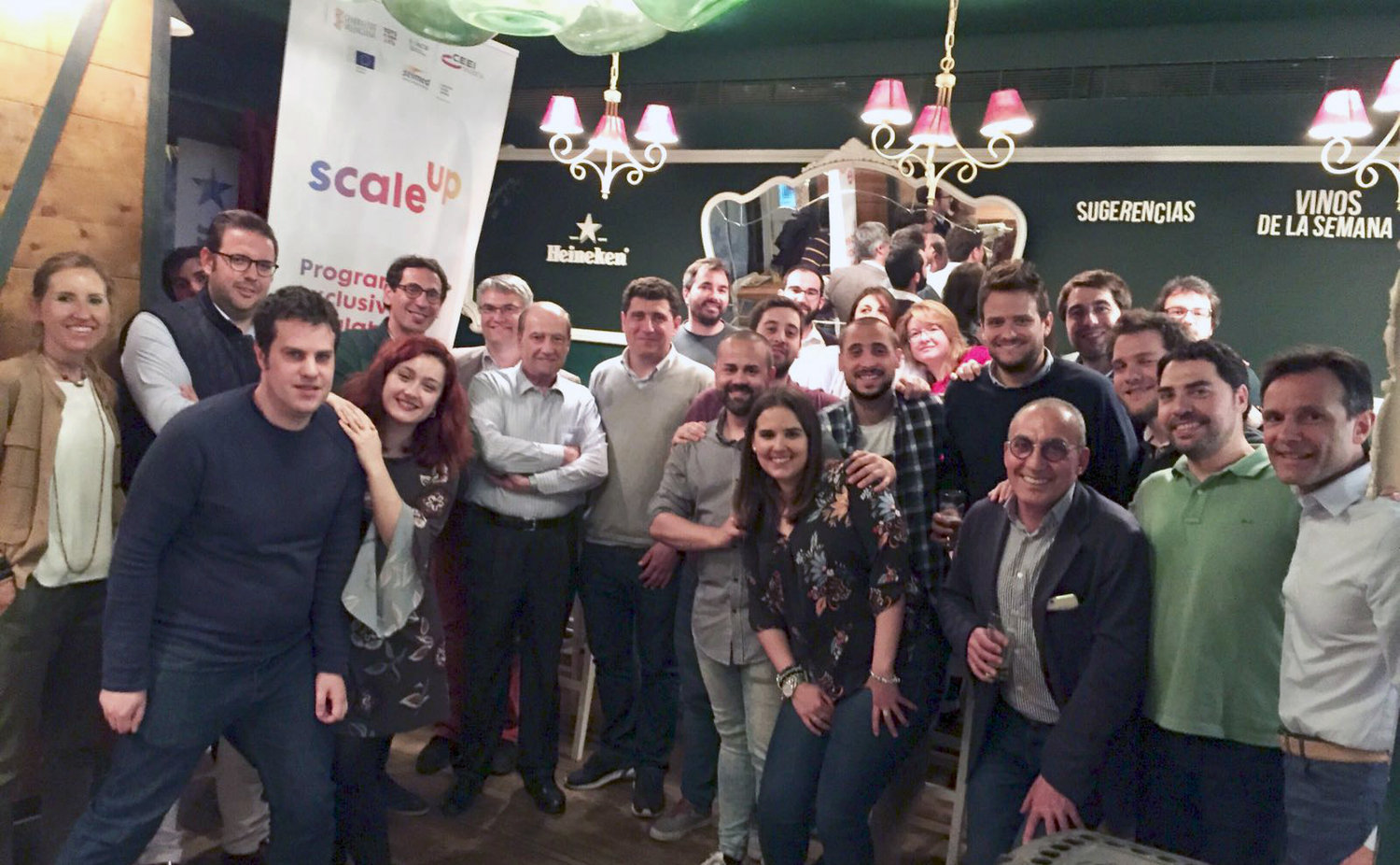 Networking de expertos del ecosistema y empresas Scale Up 2018