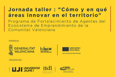Jornada taller : "C�mo y en qu� �reas innovar en el territorio"