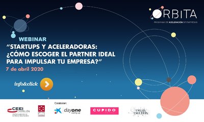 Nos vamos de gira con �rbita, Call for startups! Webinars