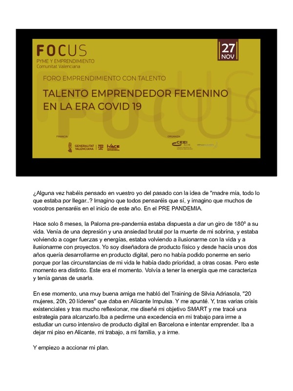 Ponencia de Paloma Esquitino