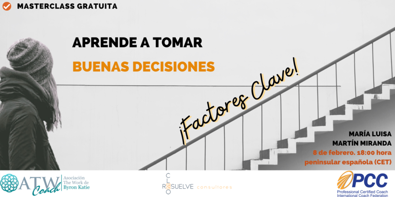 Masterclass Gratuita: "Descubre tus factores clave en la toma de decisiones�