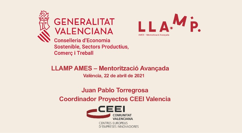 Presentaci�n LLAMP AMES - CEEIs CV