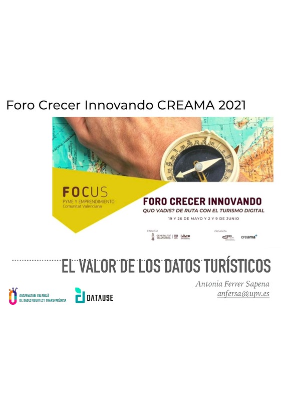 El valor de los datos tur�sticos