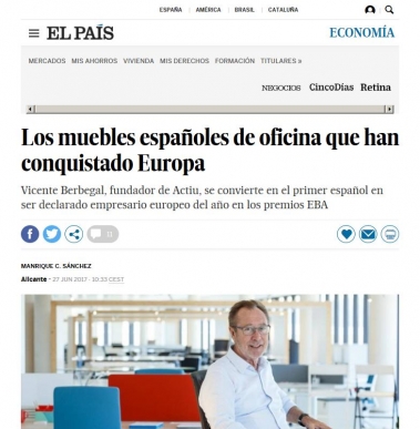 Actiu:  Los muebles espa�oles de oficina que han conquistado Europa | Econom�a | EL PA�S